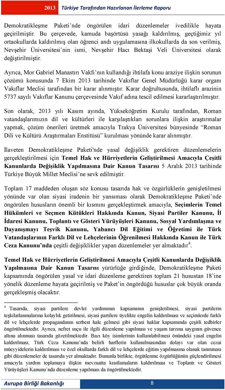 Bektaşi Veli Üniversitesi olarak değiştirilmiştir.