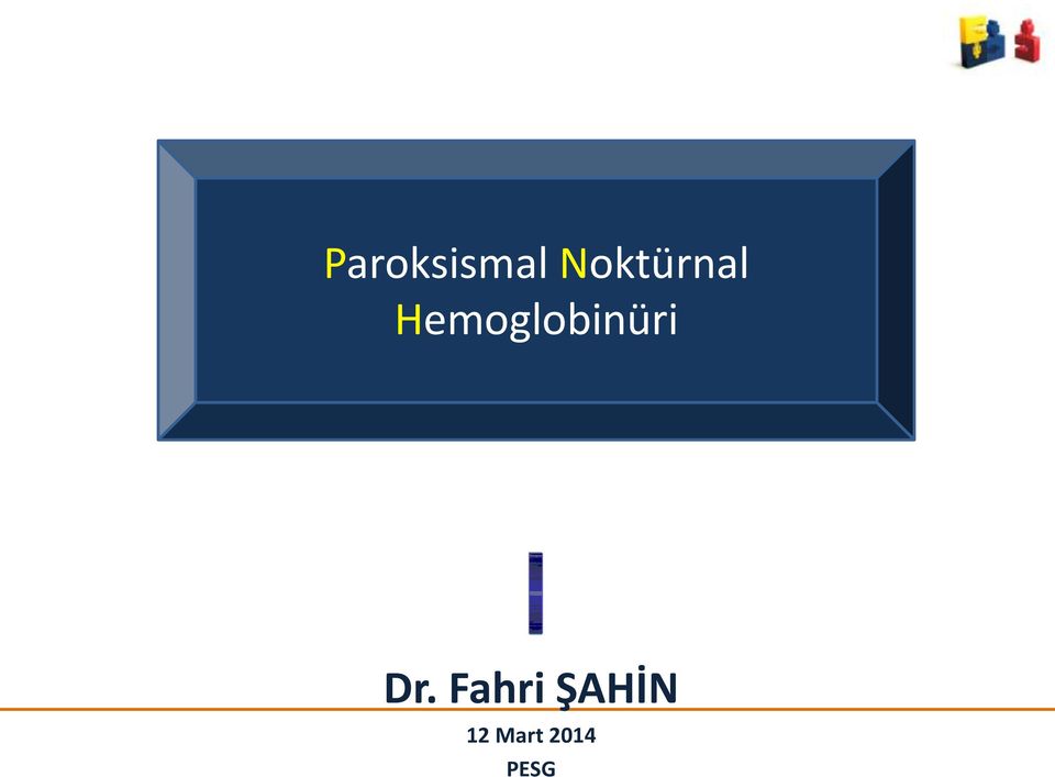 Hemoglobinüri Dr.