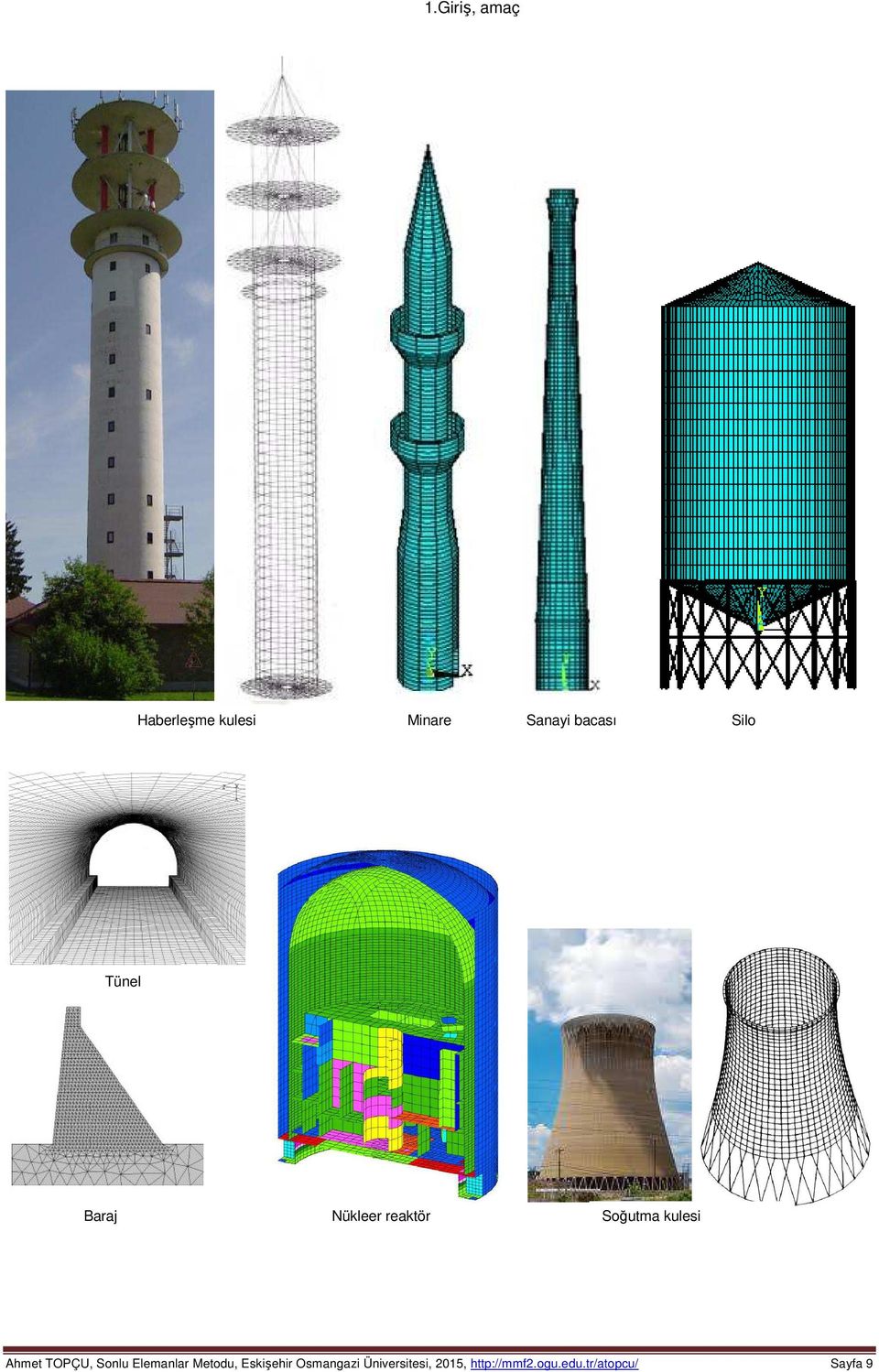 Sonlu Elemanlar Metodu, Eskişehir Osmangazi