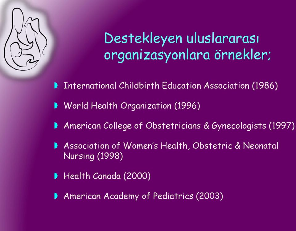 of Obstetricians & Gynecologists (1997) Association of Women s Health, Obstetric