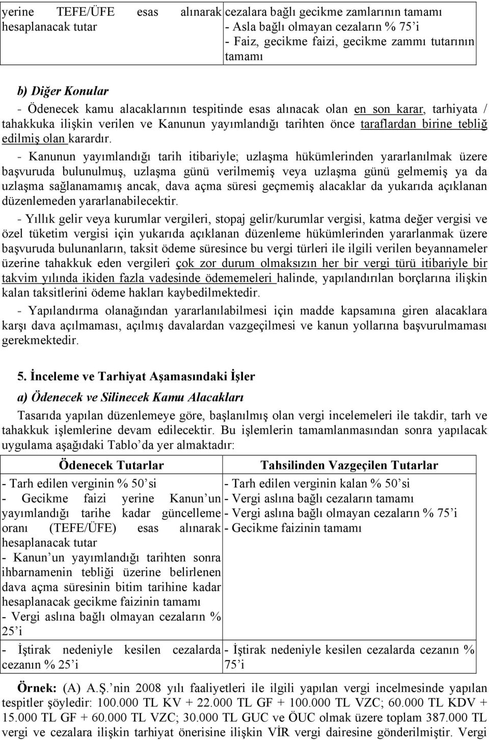 - Kanunun yayımlandığı tarih itibariyle; uzlaşma hükümlerinden yararlanılmak üzere başvuruda bulunulmuş, uzlaşma günü verilmemiş veya uzlaşma günü gelmemiş ya da uzlaşma sağlanamamış ancak, dava açma