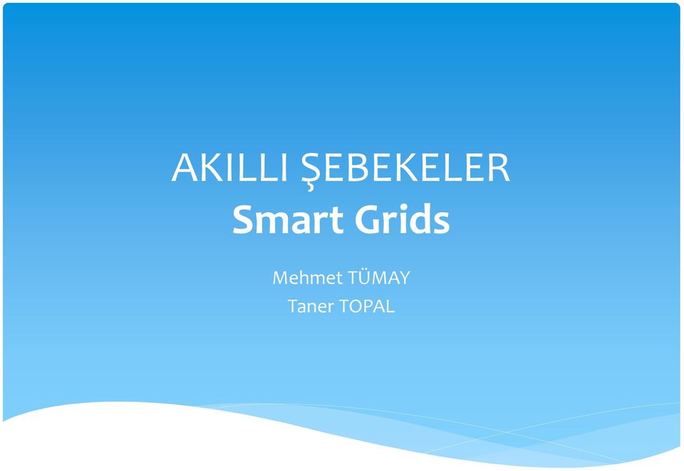 Smart Grids