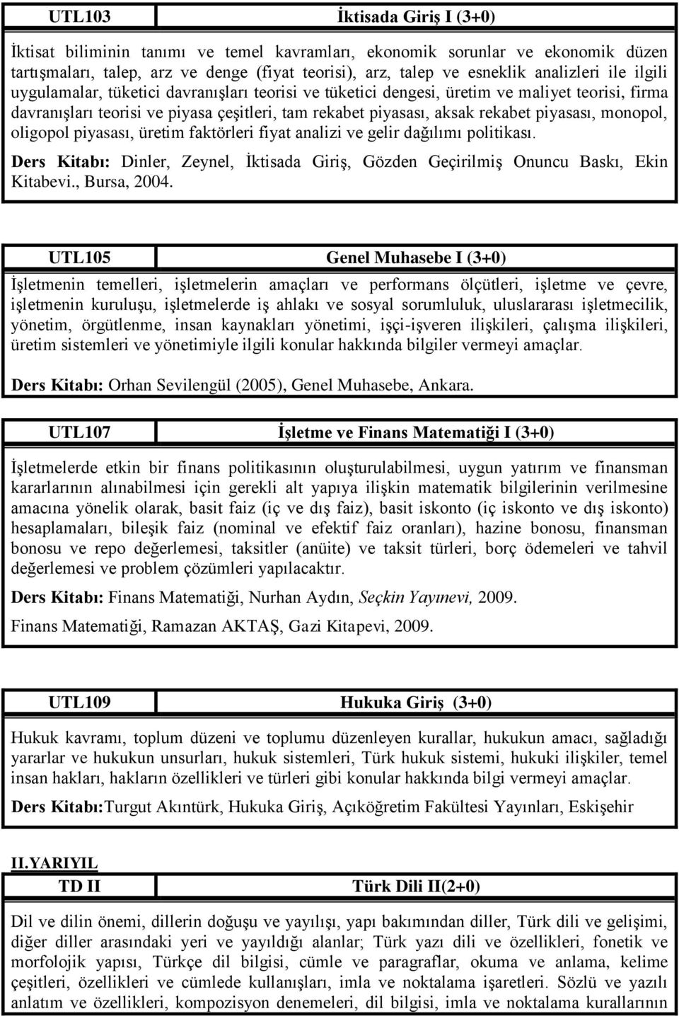 monopol, oligopol piyasası, üretim faktörleri fiyat analizi ve gelir dağılımı politikası. Dinler, Zeynel, İktisada Giriş, Gözden Geçirilmiş Onuncu Baskı, Ekin Kitabevi., Bursa, 2004.