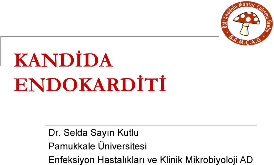 Üniversitesi Enfeksiyon