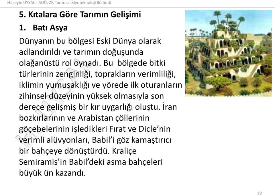 Bu bölgede bitki türlerinin zenginliği, toprakların verimliliği, iklimin yumuşaklığı ve yörede ilk oturanların zihinsel düzeyinin yüksek