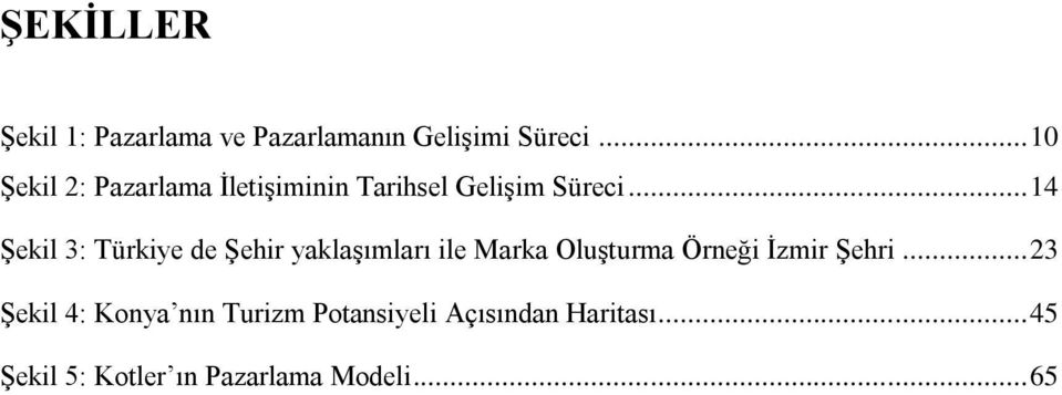 .. 14 Şekil 3: Türkiye de Şehir yaklaşımları ile Marka Oluşturma Örneği İzmir