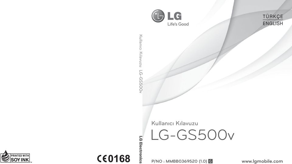 Kılavuzu LG-GS500v P/NO :