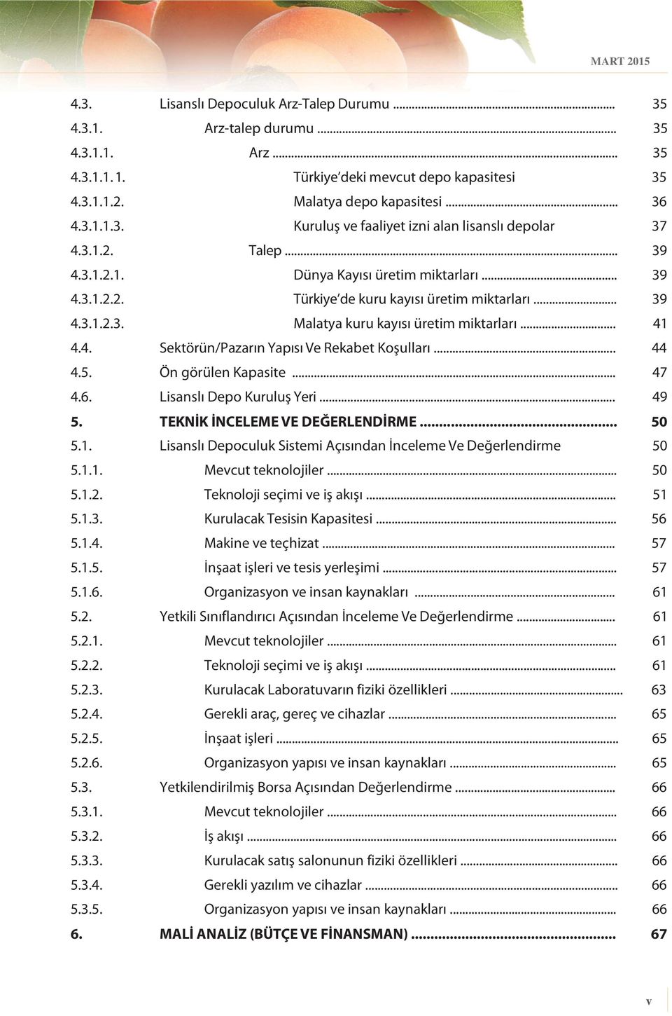 .. 41 4.4. Sektörün/Pazarın Yapısı Ve Rekabet Koşulları... 44 4.5. Ön görülen Kapasite... 47 4.6. Lisanslı Depo Kuruluş Yeri... 49 5. TEKNİK İNCELEME VE DEĞERLENDİRME... 50 5.1. Lisanslı Depoculuk Sistemi Açısından İnceleme Ve Değerlendirme 50 5.