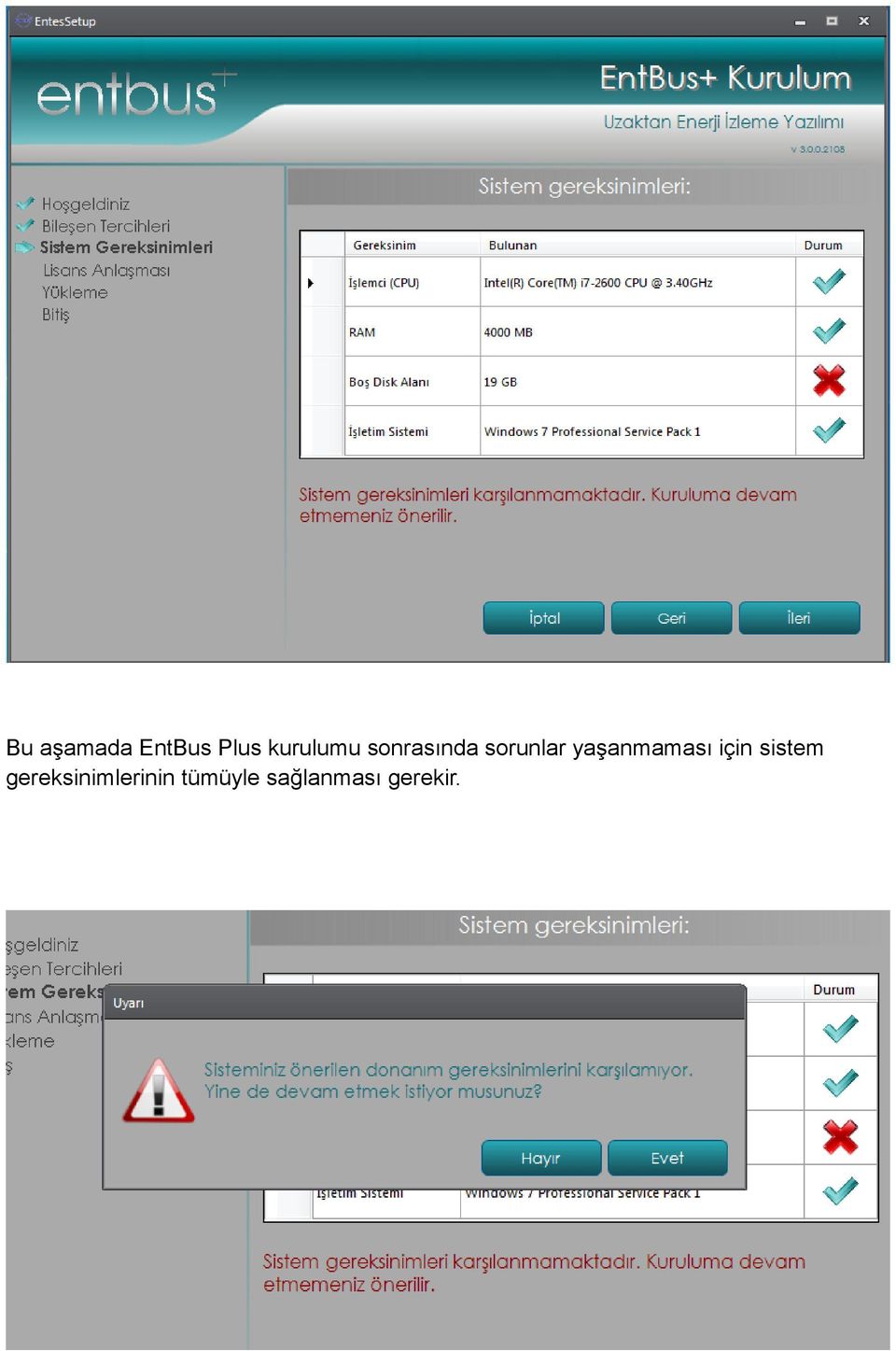 yaşanmaması için sistem