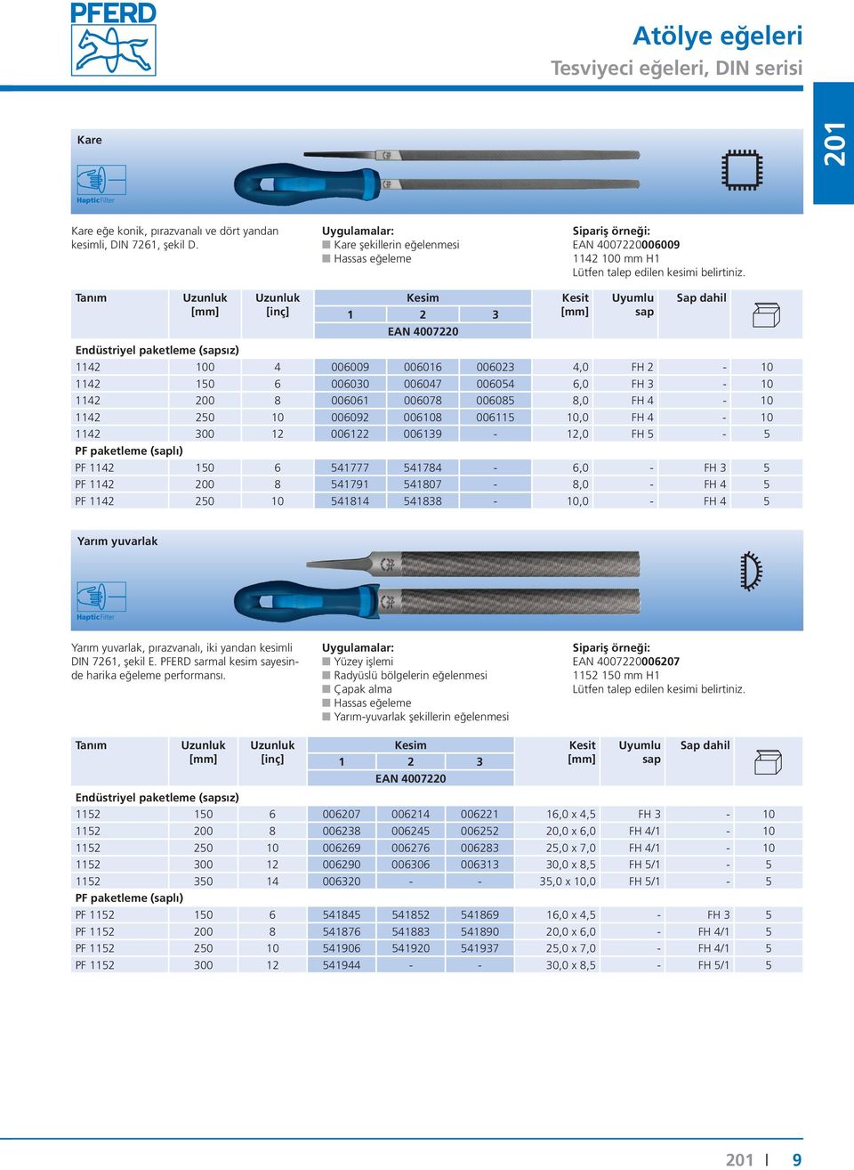 1 2 3 Sap dahil Endüstriyel paketleme (sız) 1142 100 4 006009 006016 006023 4,0 FH 2-10 1142 150 6 006030 006047 006054 6,0 FH 3-10 1142 200 8 006061 006078 006085 8,0 FH 4-10 1142 250 10 006092