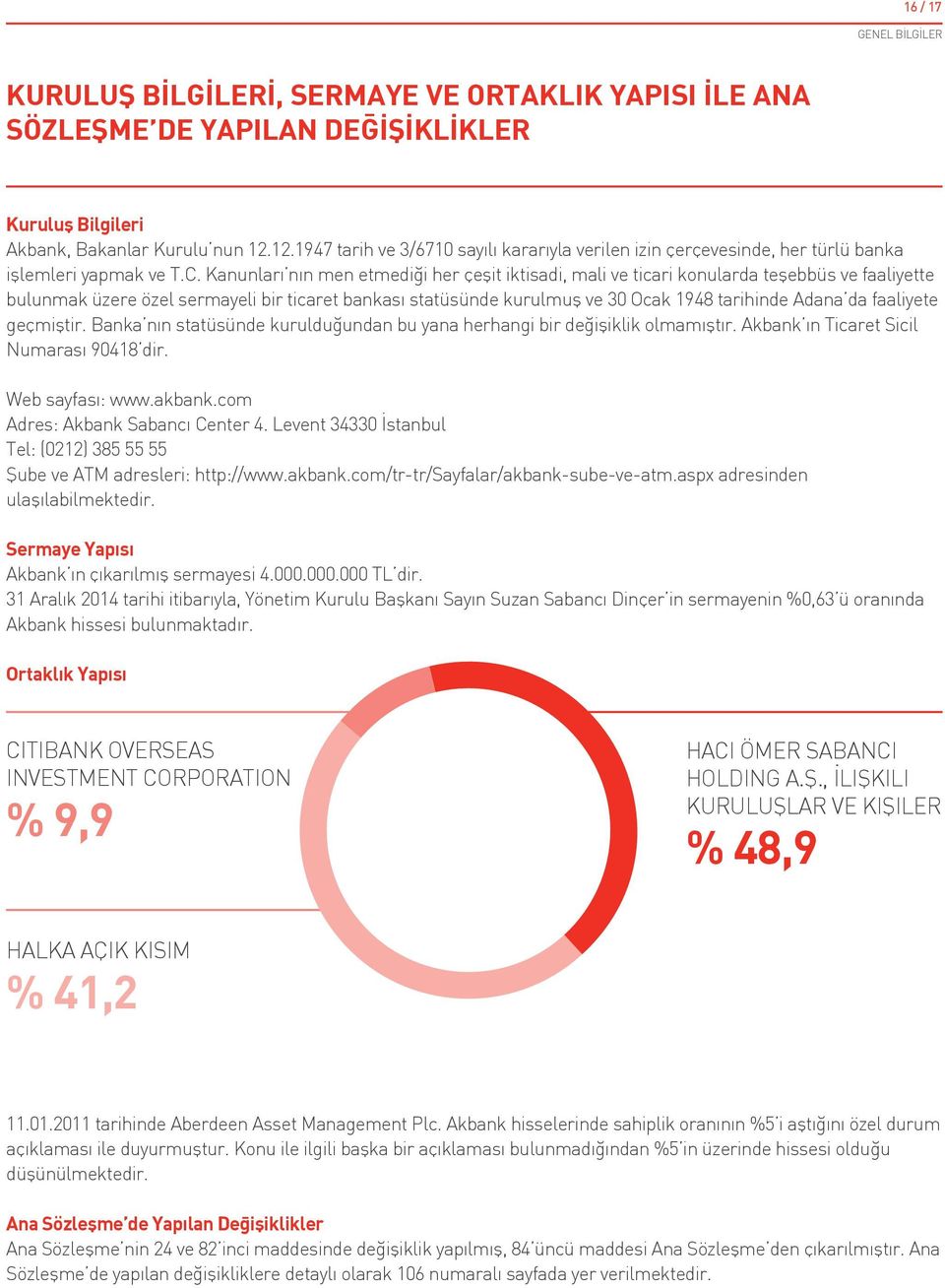 Kanunları nın men etmediği her çeşit iktisadi, mali ve ticari konularda teşebbüs ve faaliyette bulunmak üzere özel sermayeli bir ticaret bankası statüsünde kurulmuş ve 30 Ocak 1948 tarihinde Adana da