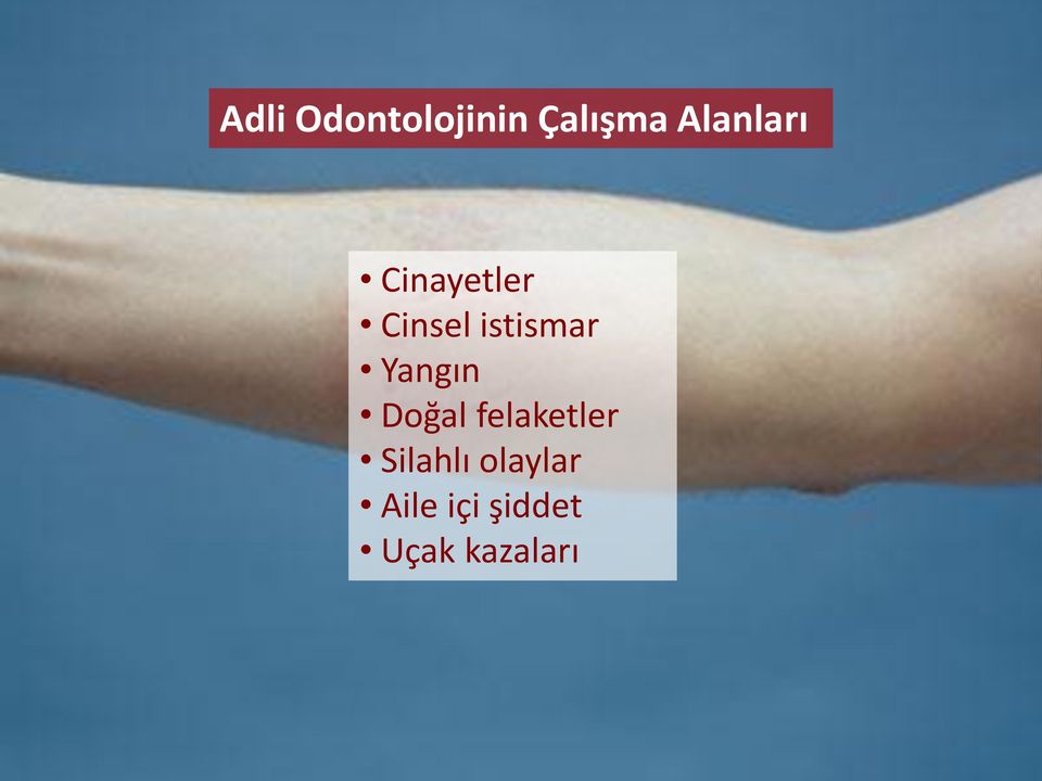 istismar Yangın Doğal felaketler