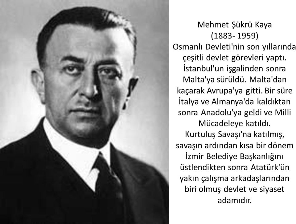 Bir süre İtalya ve Almanya'da kaldıktan sonra Anadolu'ya geldi ve Milli Mücadeleye katıldı.