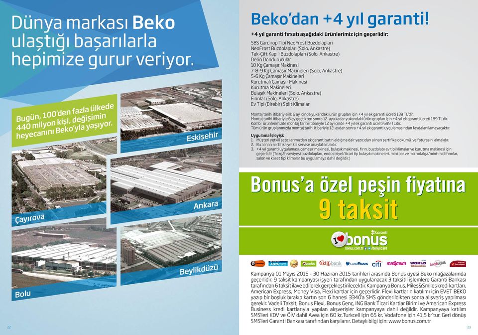 Kg 7-8-9 Kg Çamaşır Makineleri (Solo, Ankastre) 5-6 Kg Çamaşır Makineleri Kurutmalı Kurutma Makineleri Bulaşık Makineleri (Solo, Ankastre) Fırınlar (Solo, Ankastre) Ev Tipi (Birebir) Split Klimalar