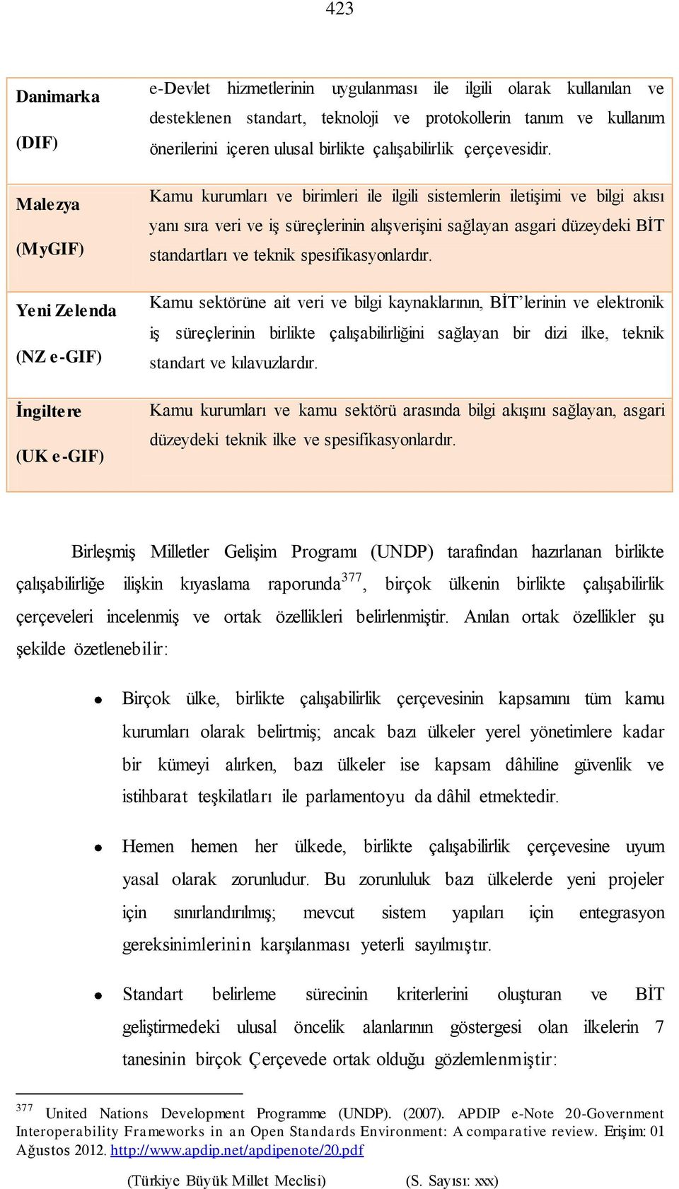 Kamu kurumları ve birimleri ile ilgili sistemlerin iletişimi ve bilgi akısı yanı sıra veri ve iş süreçlerinin alışverişini sağlayan asgari düzeydeki BİT standartları ve teknik spesifikasyonlardır.