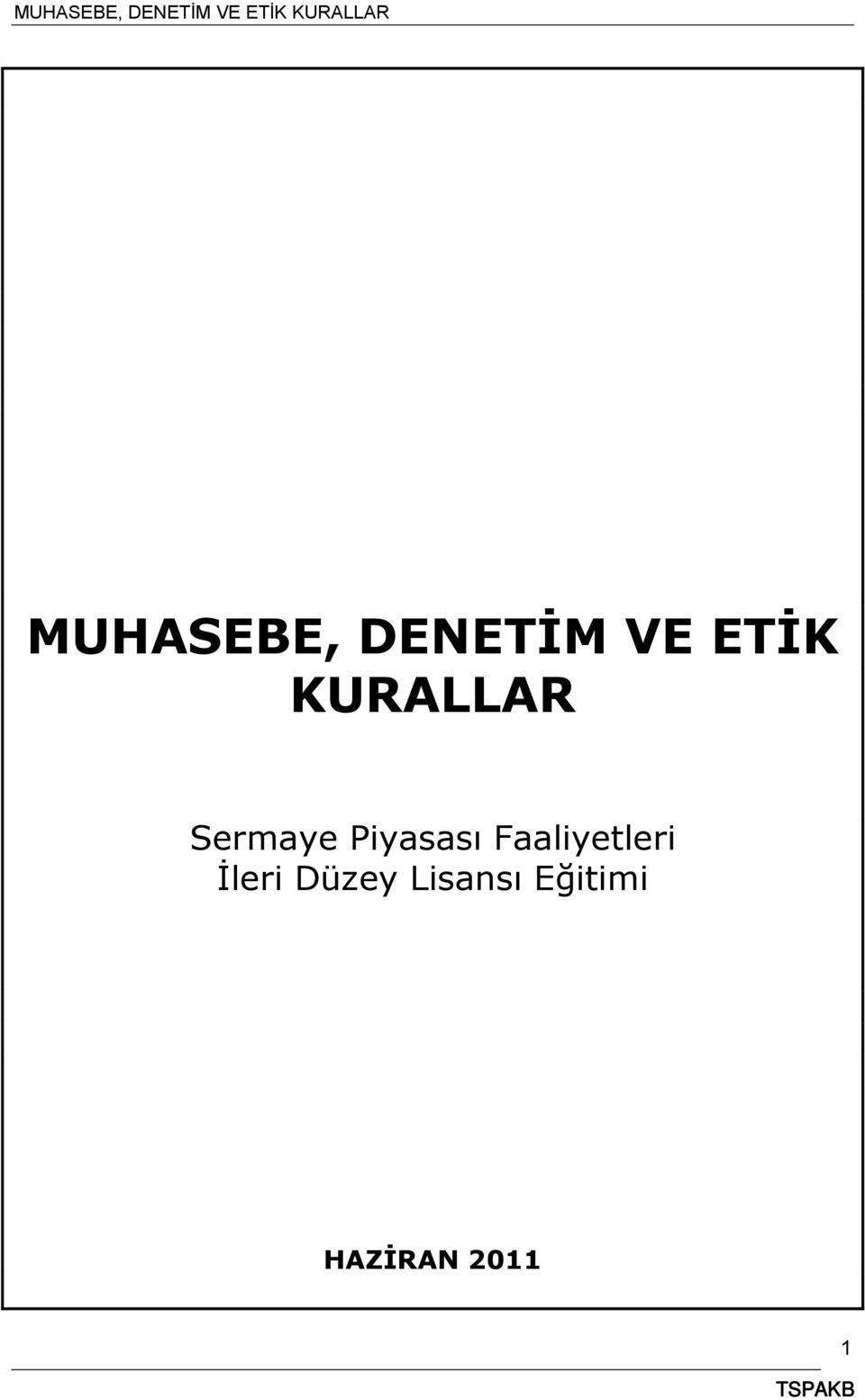 Faaliyetleri İleri Düzey