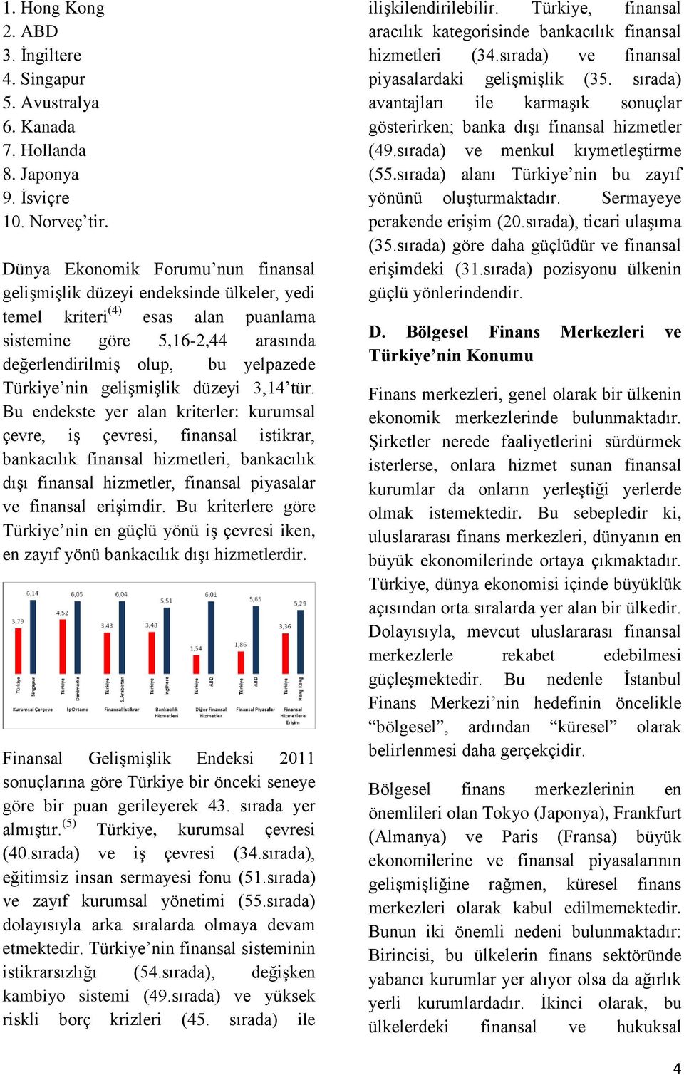 gelişmişlik düzeyi 3,14 tür.