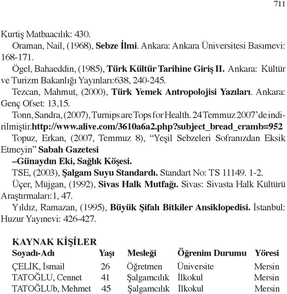 24 Temmuz 2007 de indirilmiştir.http://www.alive.com/3610a6a2.php?