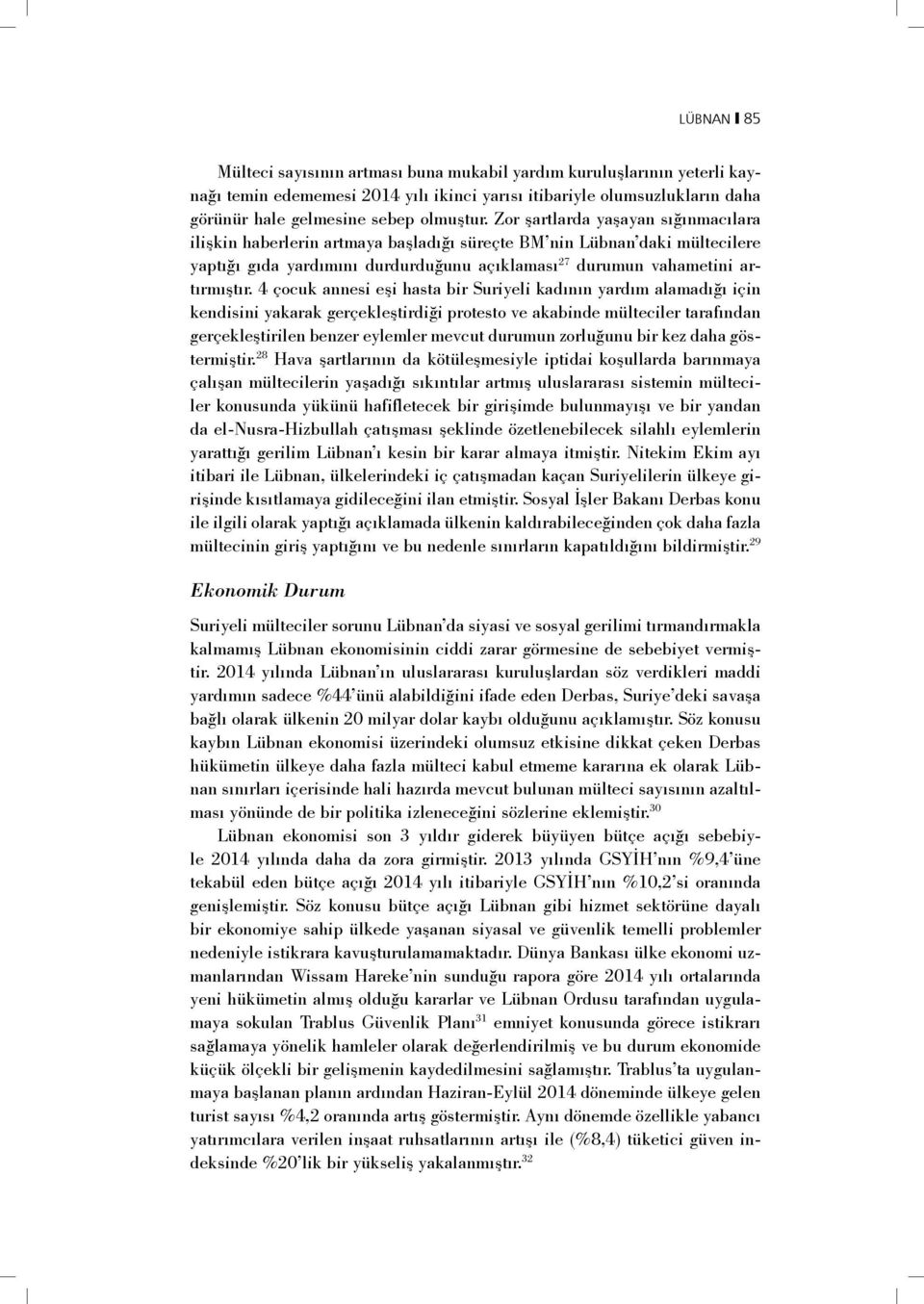 4 çocuk annesi eşi hasta bir Suriyeli kadının yardım alamadığı için kendisini yakarak gerçekleştirdiği protesto ve akabinde mülteciler tarafından gerçekleştirilen benzer eylemler mevcut durumun