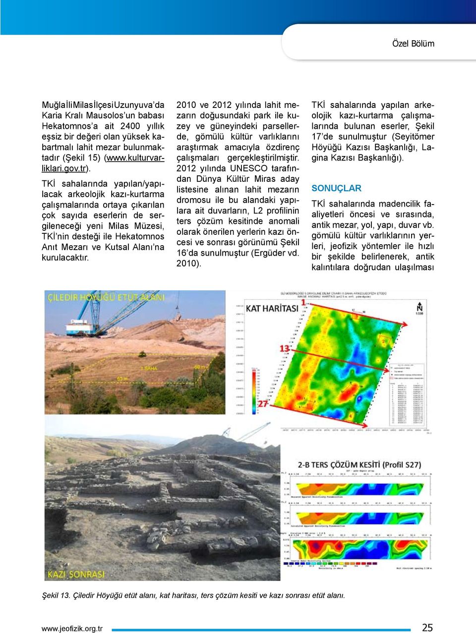 TKİ sahalarında yapılan/yapılacak arkeolojik kazı-kurtarma çalışmalarında ortaya çıkarılan çok sayıda eserlerin de sergileneceği yeni Milas Müzesi, TKİ nin desteği ile Hekatomnos Anıt Mezarı ve