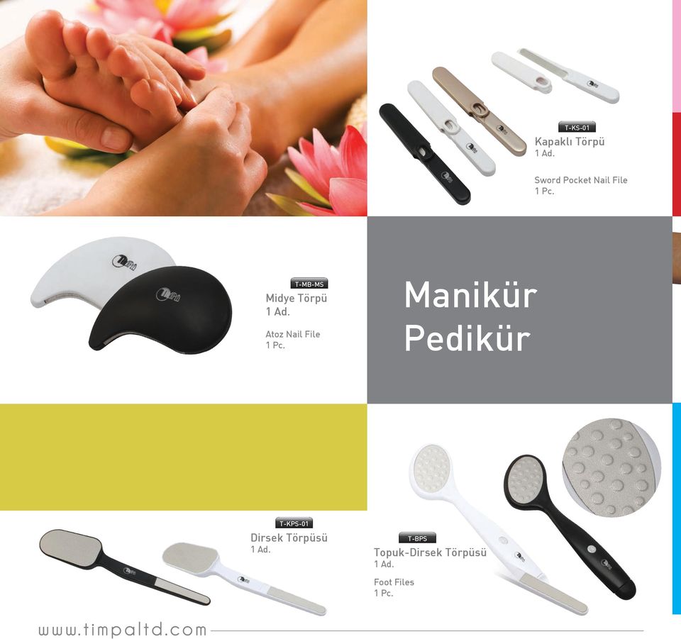 Manikür Pedikür T-KPS-01 Dirsek Törpüsü T-BPS