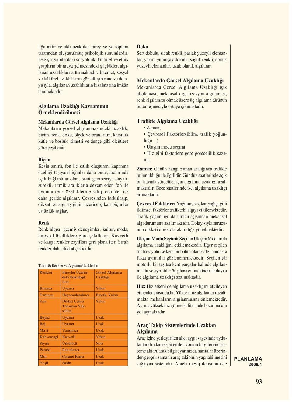 Internet, sosyal ve kültürel uzaklıkların görselleșmesine ve dolayısıyla, algılanan uzaklıkların kısalmasına imkân tanımaktadır.