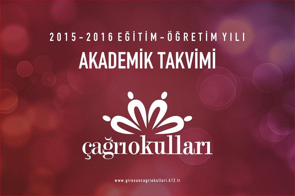 AKADEMİK TAKVİMİ