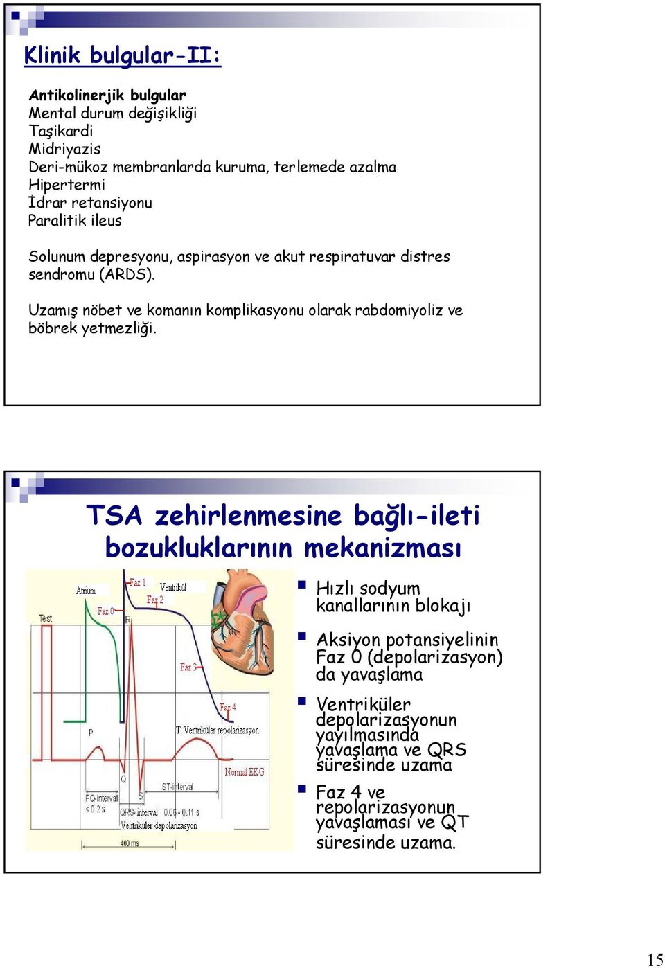 Uzamış nöbet ve komanın komplikasyonu olarak rabdomiyoliz ve böbrek yetmezliği.