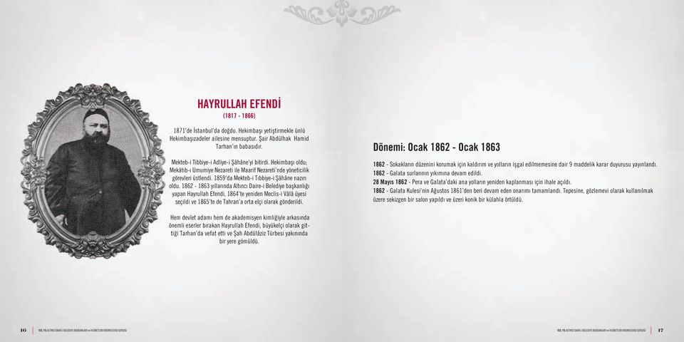 1862-1863 yıllarında Altıncı Daire-i Belediye başkanlığı yapan Hayrullah Efendi, 1864 te yeniden Meclis-i Vâlâ üyesi seçildi ve 1865 te de Tahran a orta elçi olarak gönderildi.