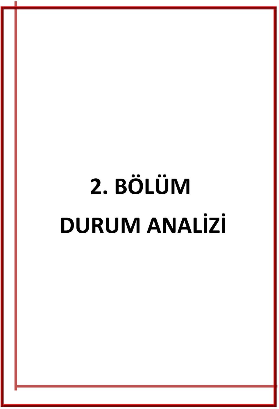 ANALİZİ