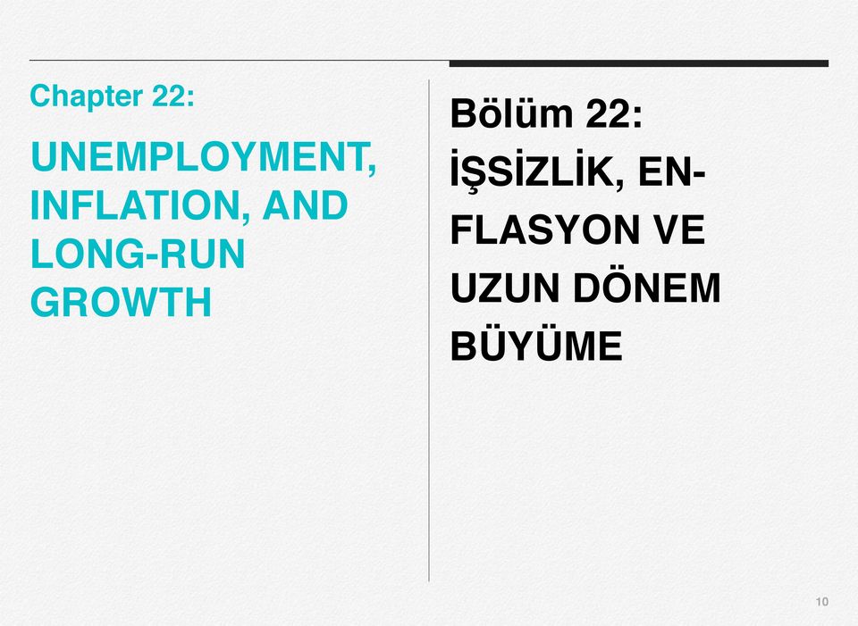 GROWTH Bölüm 22: İŞSİZLİK,