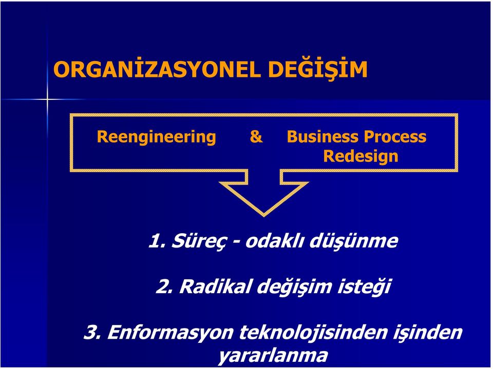Reengineering & Business Process Redesign