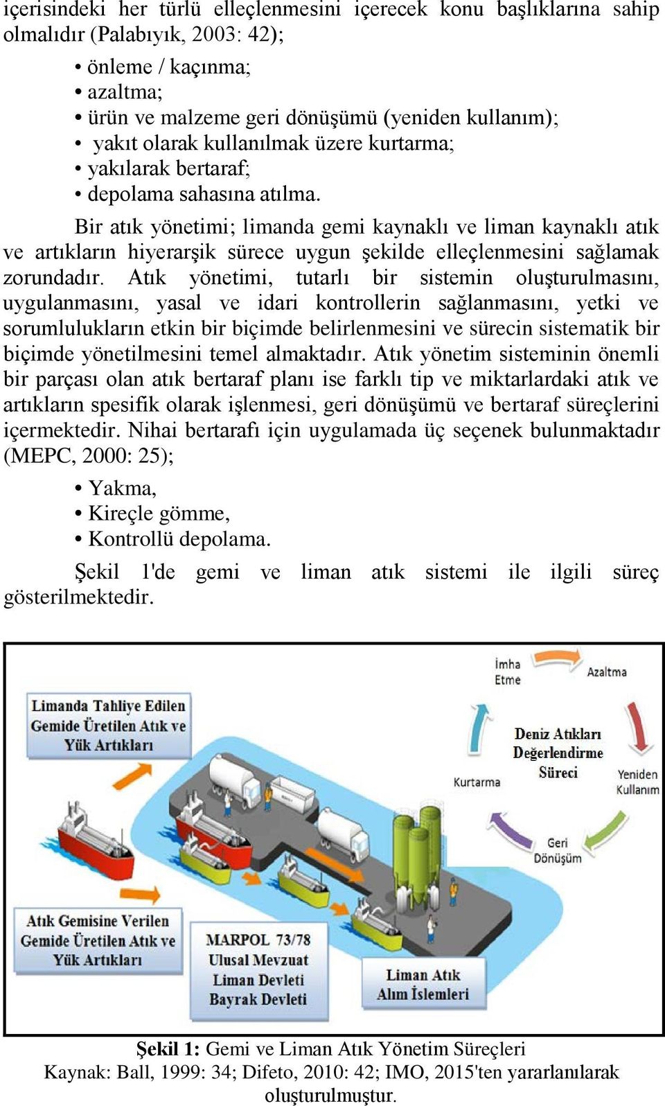 Bir atık yönetimi; limanda gemi kaynaklı ve liman kaynaklı atık ve artıkların hiyerarşik sürece uygun şekilde elleçlenmesini sağlamak zorundadır.