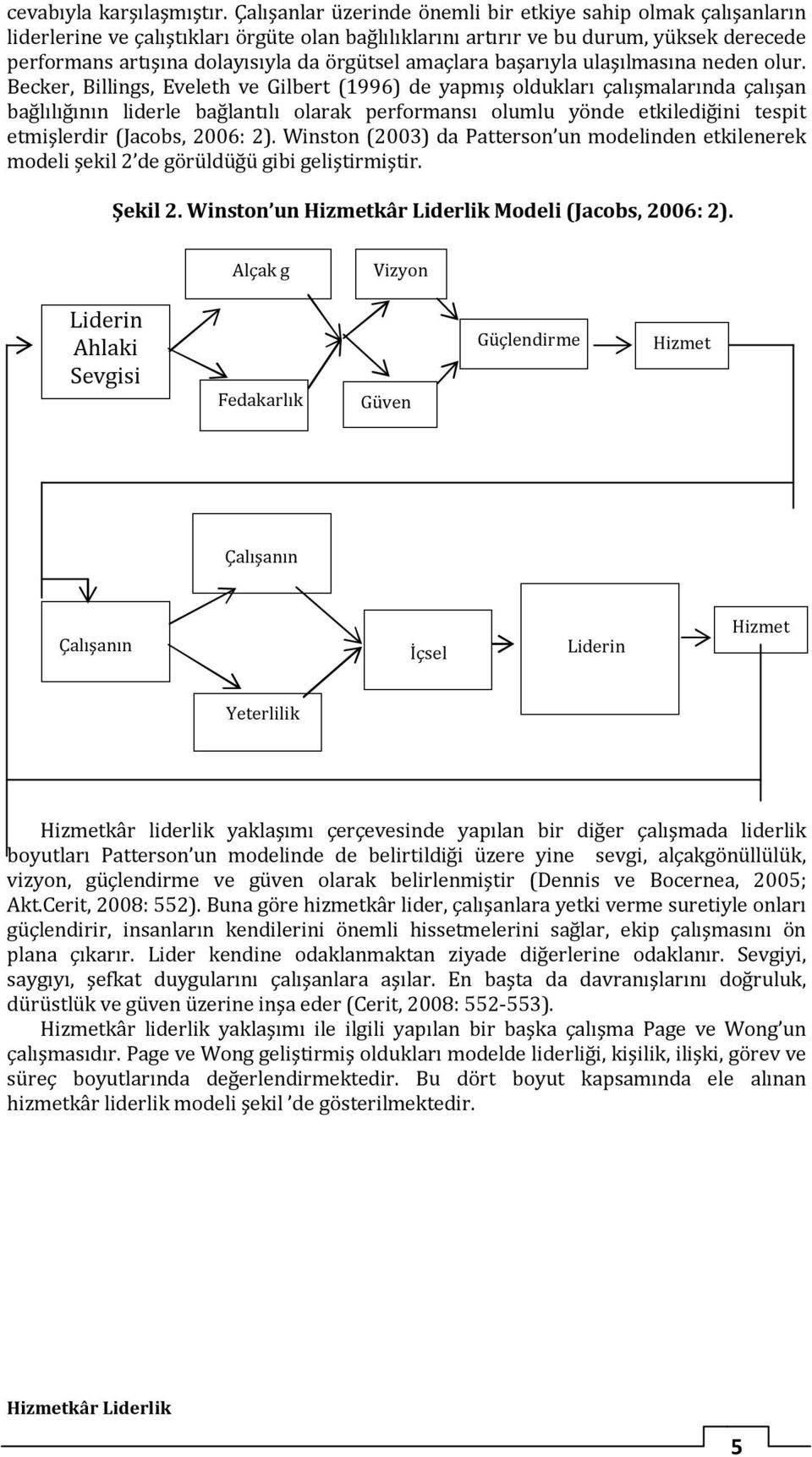 amaçlara başarıyla ulaşılmasına neden olur.