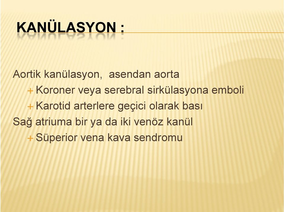 Karotid arterlere geçici olarak bası Sağ