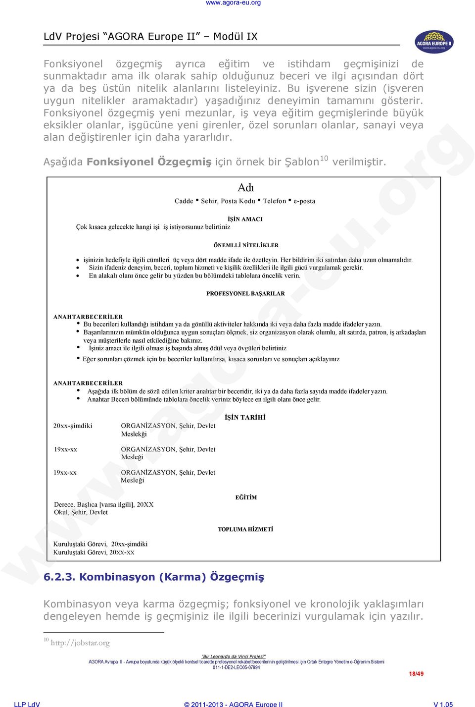 Fonksiyonel özgeçmiş yeni mezunlar, iş veya eğitim geçmişlerinde büyük eksikler olanlar, işgücüne yeni girenler, özel sorunları olanlar, sanayi veya alan değiştirenler için daha yararlıdır.