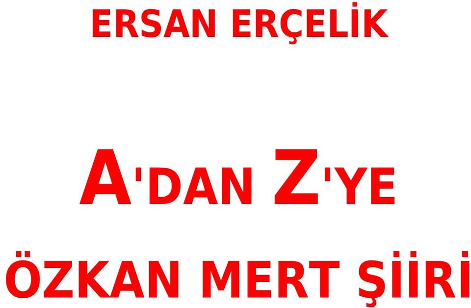 A'DAN Z'YE