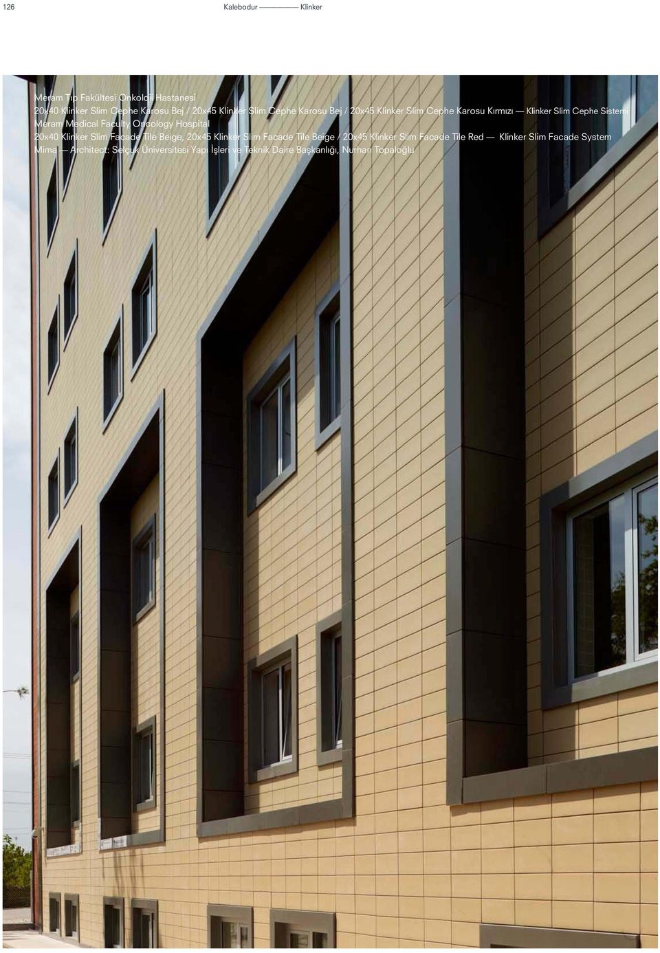 Hospital 20x40 Klinker Slim Facade Tile Beige, 20x45 Klinker Slim Facade Tile Beige / 20x45 Klinker Slim Facade Tile