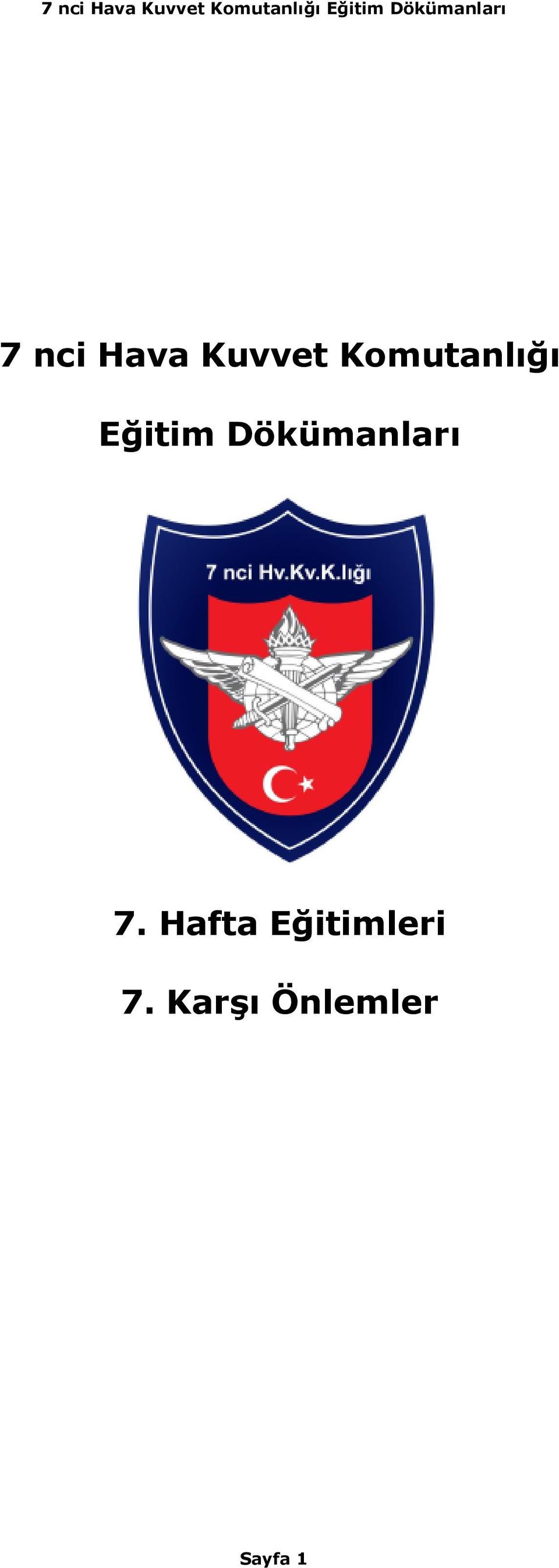 Dökümanları 7.