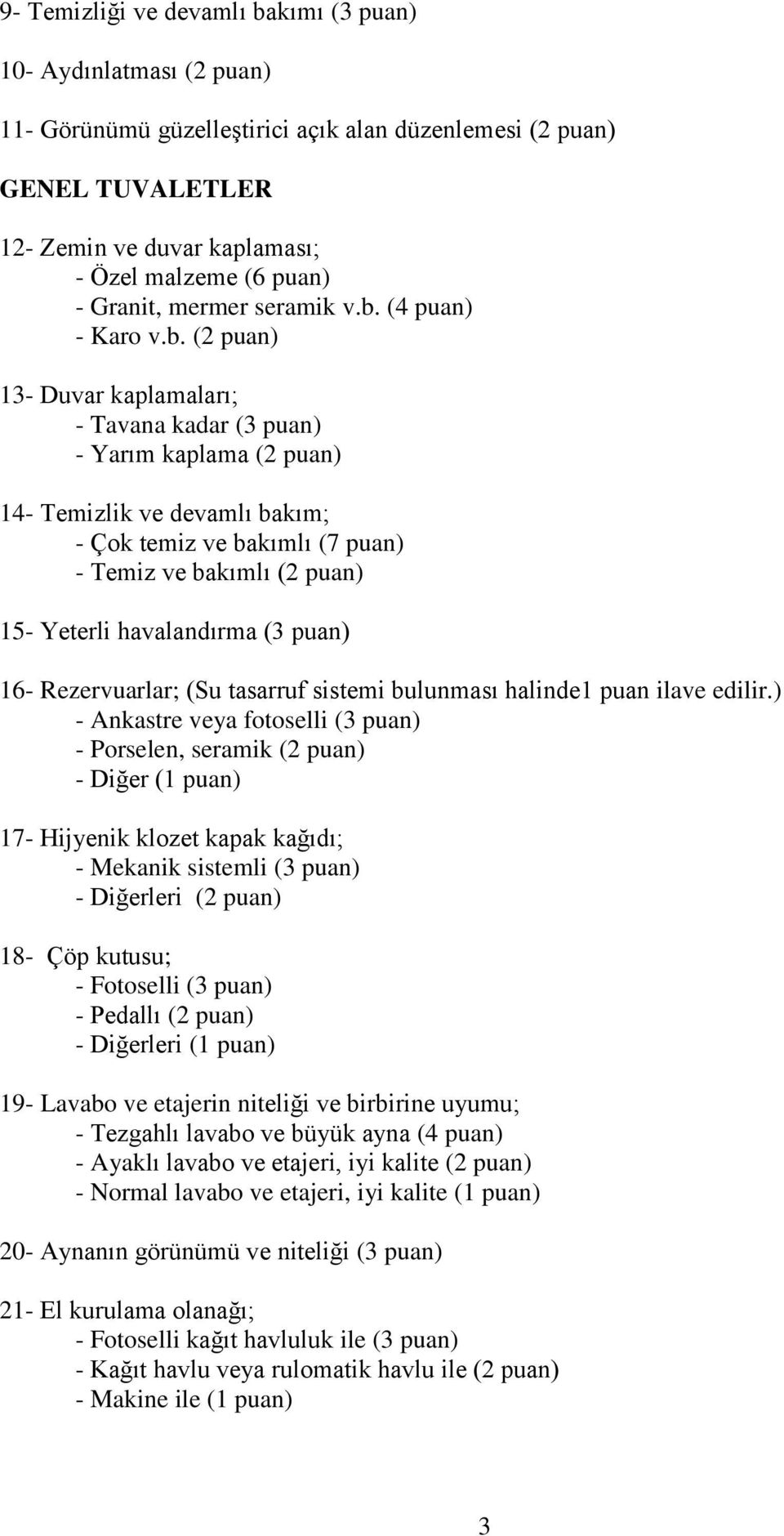 (4 puan) - Karo v.b.