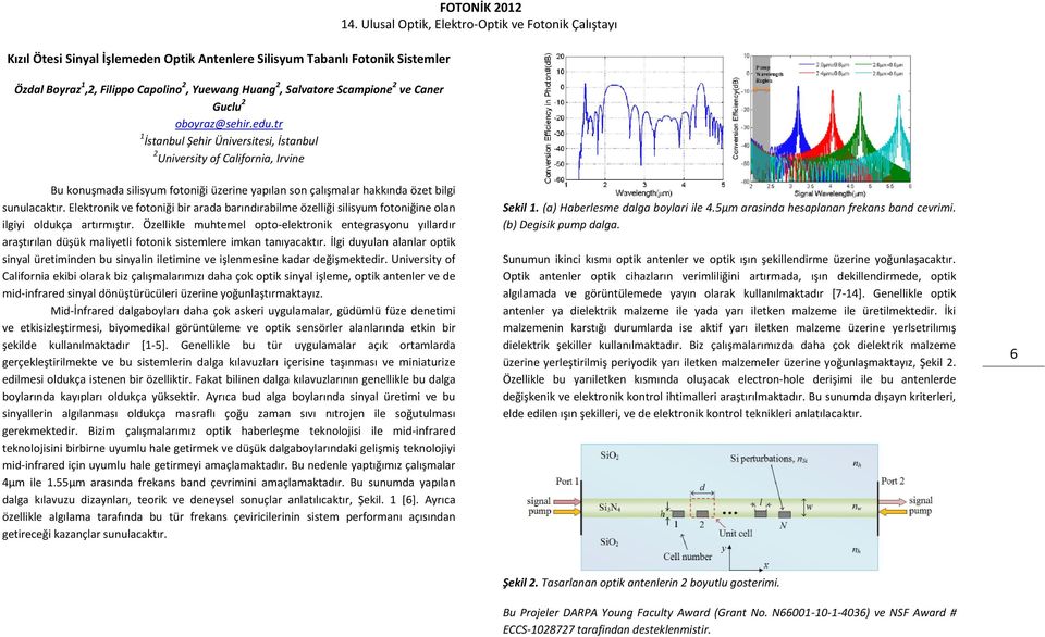 Elektronik ve fotoniği bir arada barındırabilme özelliği silisyum fotoniğine olan ilgiyi oldukça artırmıştır.