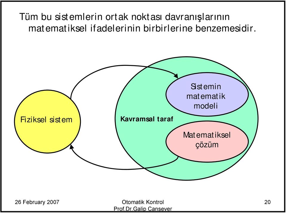 birbirlerine benzemesidir.