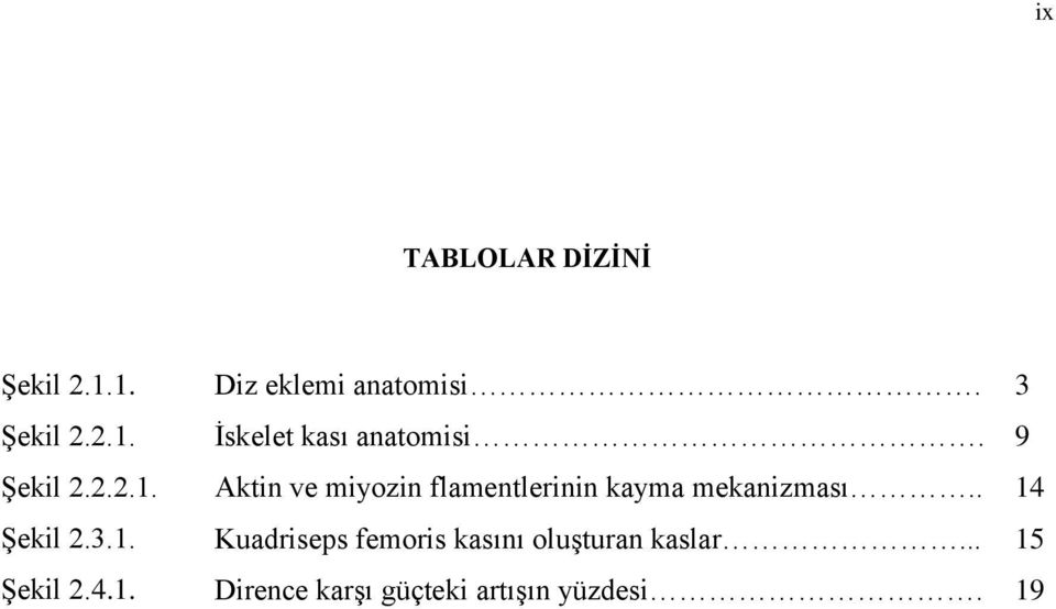 . 14 Şekil 2.3.1. Kuadriseps femoris kasını oluşturan kaslar.