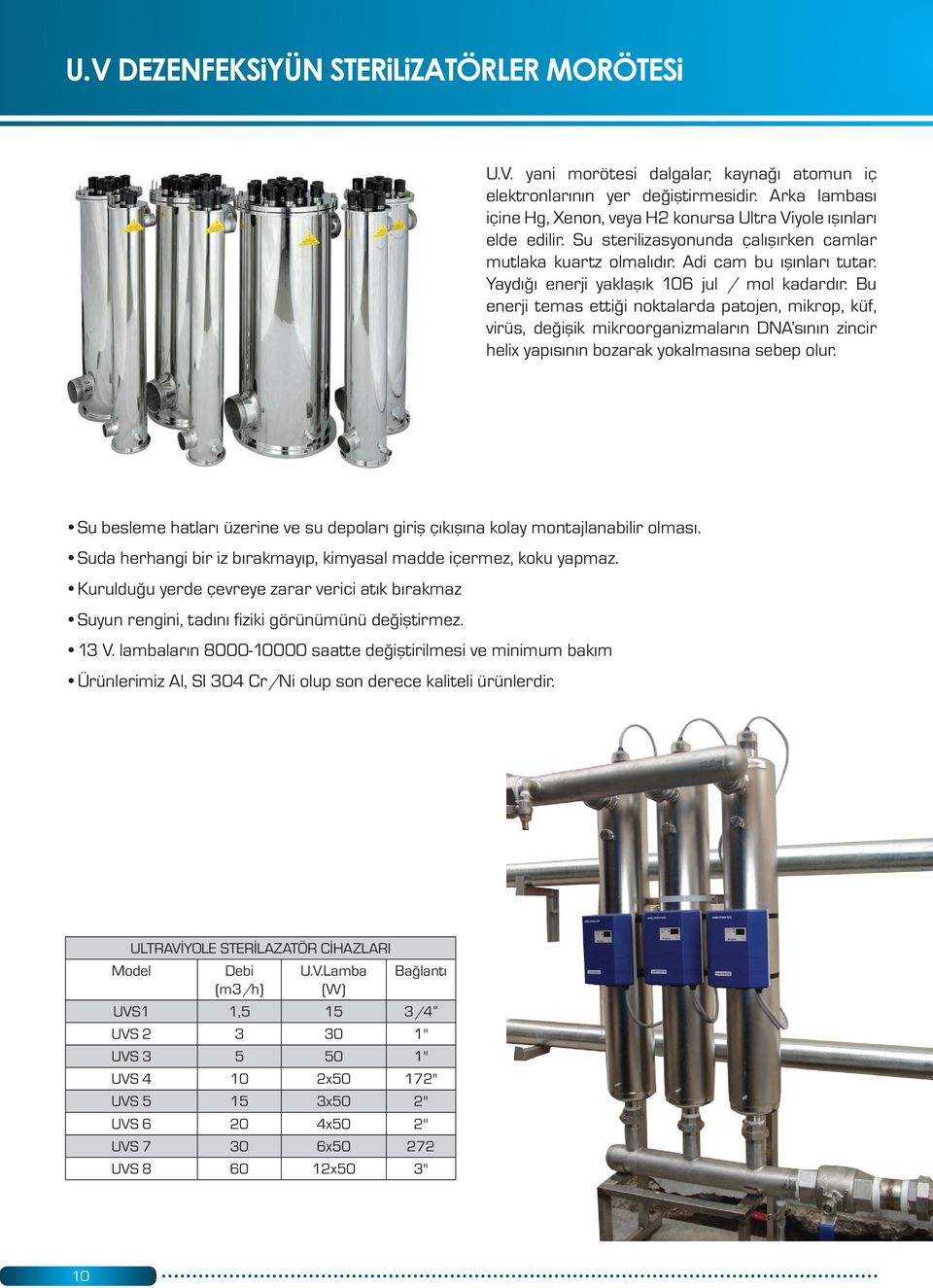 Yaydığı enerji yaklaşık 106 jul / mol kadardır.