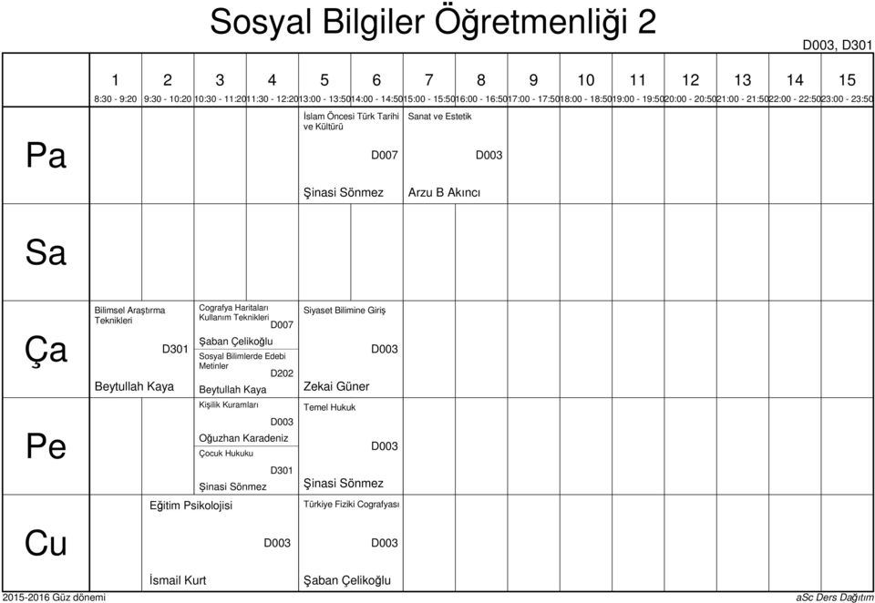 Sosyal Bilimlerde Edebi Metinler D202 Beytullah Kaya Kişilik Kuramları Oğuzhan Karadeniz Çocuk Hukuku Eğitim Psikolojisi İsmail Kurt