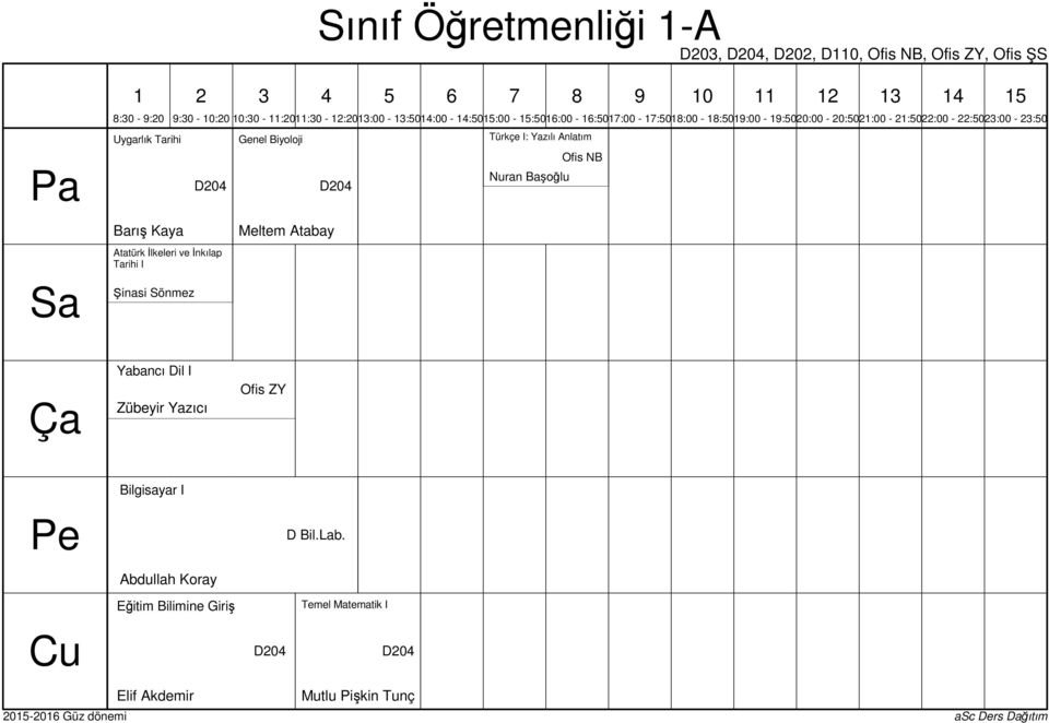 Atatürk İlkeleri ve İnkılap Tarihi I Şinasi Sönmez Meltem Atabay Yabancı Dil I Zübeyir Yazıcı Ofis ZY