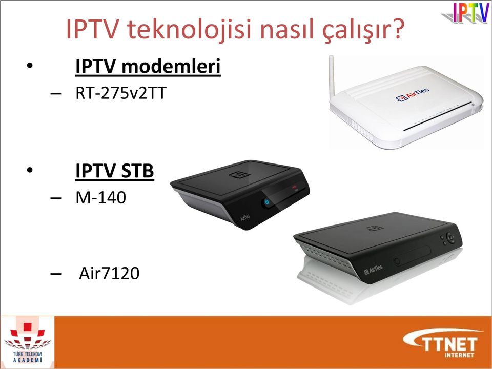IPTV modemleri