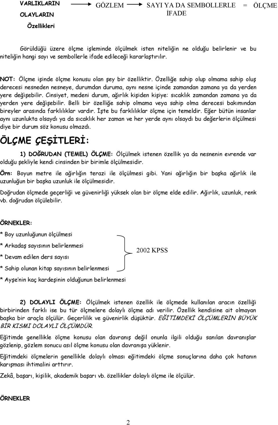 Özelliğe sahip olup olmama sahip oluģ derecesi nesneden nesneye, durumdan duruma, aynı nesne içinde zamandan zamana ya da yerden yere değiģebilir.