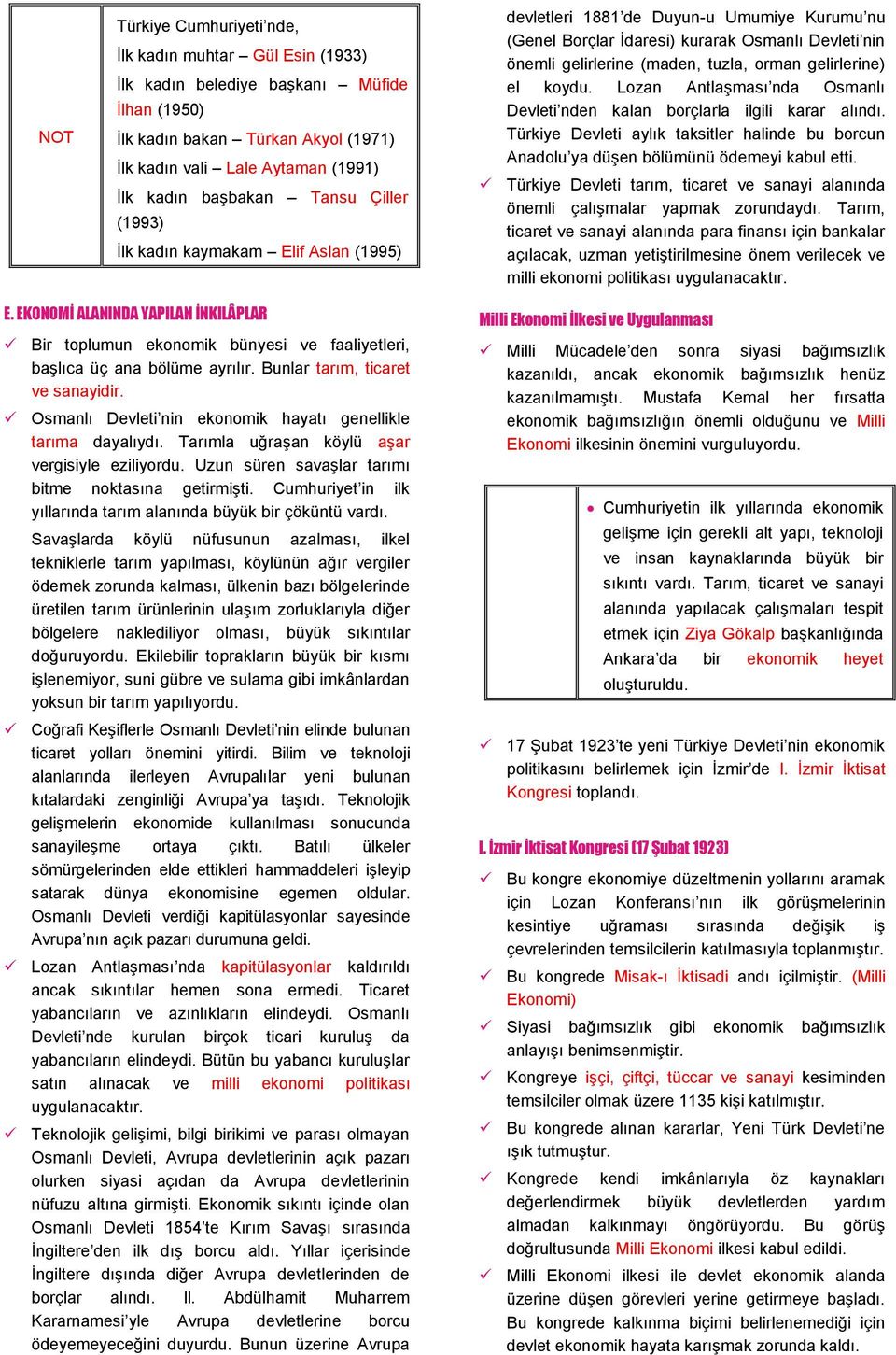 gelirlerine) el koydu. Lozan Antlaşması nda Osmanlı Devleti nden kalan borçlarla ilgili karar alındı. Türkiye Devleti aylık taksitler halinde bu borcun Anadolu ya düşen bölümünü ödemeyi kabul etti.