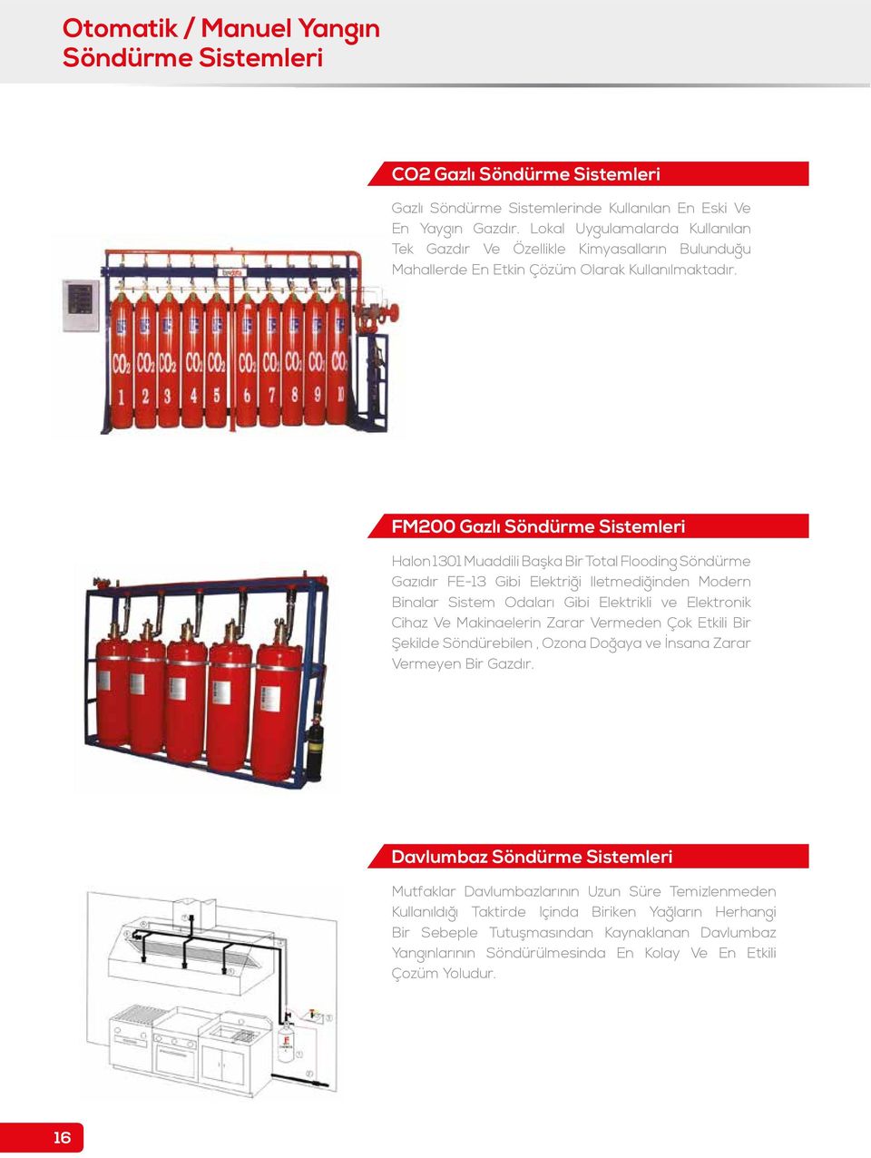 FM200 Gazlı Söndürme Sistemleri Halon 1301 Muaddili Başka Bir Total Flooding Söndürme Gazıdır FE-13 Gibi Elektriği Iletmediğinden Modern Binalar Sistem Odaları Gibi Elektrikli ve Elektronik Cihaz Ve